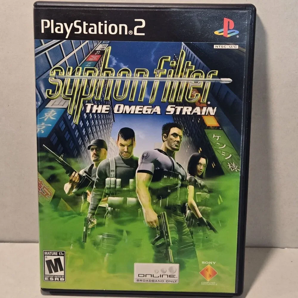 Syphon Filter Omega Strain - Sony Playstation 2 CIB